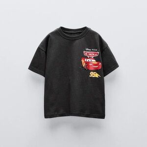 Zara Black Disney Cars T-Shirt